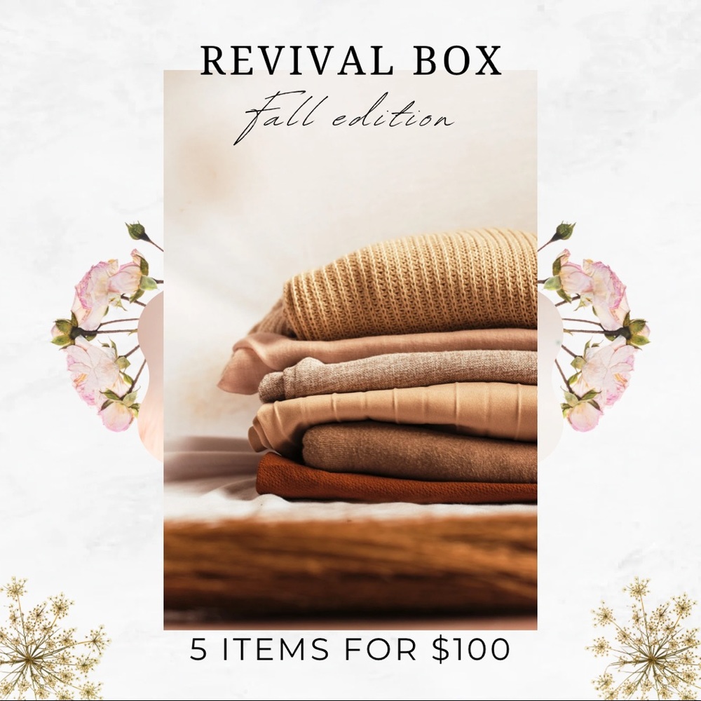 Foster The Thrift Revival Box - Fall edition - Size SM - Neutrals